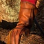 Gants médiévaux en cuir, marron - Celtic Webmerchant