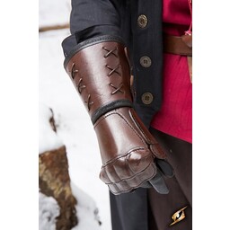 Cuero guante de armadura para la mano derecha - Celtic Webmerchant