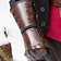 Epic Armoury Leather gauntlet, Right hand - Celtic Webmerchant