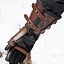 Leather gauntlet, Right hand - Celtic Webmerchant