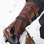 Leather gauntlet, Right hand - Celtic Webmerchant