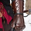 Leather gauntlet, Right hand - Celtic Webmerchant