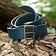 Epic Armoury Ceinture en cuir Aruthia, bleu - Celtic Webmerchant