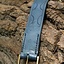 Leather belt Aruthia, blue - Celtic Webmerchant
