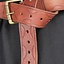 Ceinture en cuir Aruthia, marron - Celtic Webmerchant