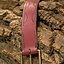 Leather belt Aruthia, red - Celtic Webmerchant