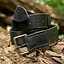 Leather belt Aruthia, black - Celtic Webmerchant