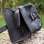 Bolso bandolera de piel Agostino, negro - Celtic Webmerchant