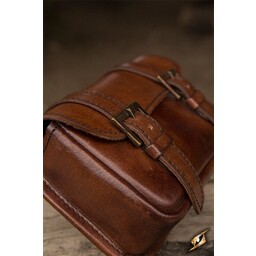 Leather belt bag Niccola, brown - Celtic Webmerchant