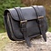 Epic Armoury Leather belt bag Niccola, black - Celtic Webmerchant