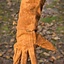 Læder kæmper handsker ruskind, brun - Celtic Webmerchant