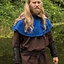 Læder Viking armbeskyttere i plade, sort, par - Celtic Webmerchant