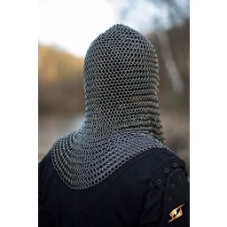 Chainmail coif Alaric, 9 mm - Celtic Webmerchant