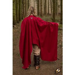 Cloak Jaimie, red - Celtic Webmerchant