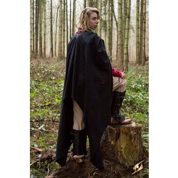 Cloak Jaimie, sort - Celtic Webmerchant