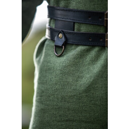 Doppia cintura Ubbe, nera - Celtic Webmerchant