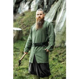 Doppelter Gürtel Ubbe, schwarz - Celtic Webmerchant