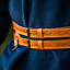 Double belt Ubbe, brown - Celtic Webmerchant