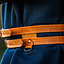 Doppelter Gürtel Ubbe, braun - Celtic Webmerchant