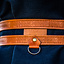 Double belt Ubbe, brown - Celtic Webmerchant