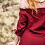 Robe de festival Melisande, rouge - Celtic Webmerchant