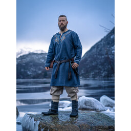 Tunika wikingów Snorri, szaro-niebieska - Celtic Webmerchant
