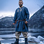 Viking tunic Snorri, grey-blue - Celtic Webmerchant