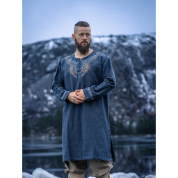 Tunique Viking Snorri, gris-bleu - Celtic Webmerchant