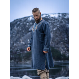 Viking tuniek Snorri, grijs-blauw - Celtic Webmerchant