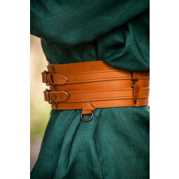 Ceinture viking Sif, marron clair - Celtic Webmerchant