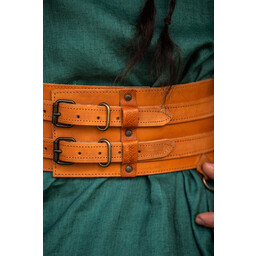 Viking belt Sif, light brown - Celtic Webmerchant