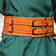 Leonardo Carbone Viking belt Sif, light brown - Celtic Webmerchant