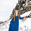 Robe du Haut Moyen Âge Aelswith, bleu - Celtic Webmerchant