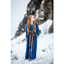 Robe du Haut Moyen Âge Aelswith, bleu - Celtic Webmerchant