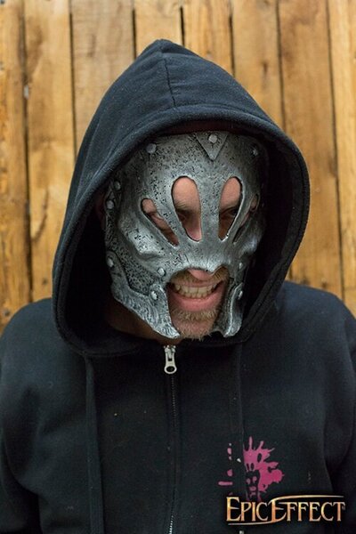 Mask Berserker, silver - Celtic Webmerchant