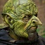 Maschera malvagia goblin verde - Celtic Webmerchant