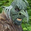 Masker Goblin lord met grijs haar - Celtic Webmerchant