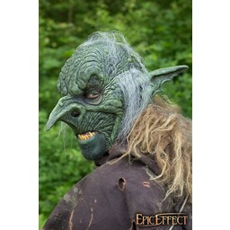 Maske Goblinlord mit grauen Haaren - Celtic Webmerchant