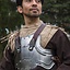 Merc stål-læder cuirass L/XL - Celtic Webmerchant