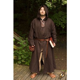 Medieval robe Benedict, brown - Celtic Webmerchant