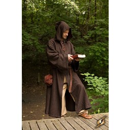 Medieval robe Benedict, brown - Celtic Webmerchant