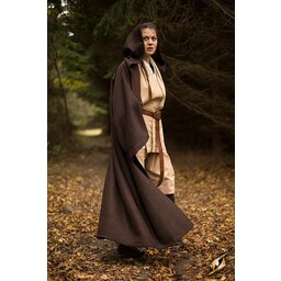 Medieval robe Osgar, brown - Celtic Webmerchant