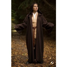 Medieval robe Osgar, brown - Celtic Webmerchant