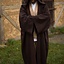 Medieval robe Osgar, brown - Celtic Webmerchant