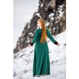 Viking dress Lagertha, green - Celtic Webmerchant