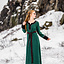 Vestido vikingo Lagertha, verde - Celtic Webmerchant
