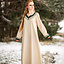 Robe viking Lagertha, naturel-vert - Celtic Webmerchant