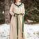 Leonardo Carbone Robe viking Lagertha, naturel-vert - Celtic Webmerchant