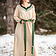 Leonardo Carbone Viking dress Lagertha, natural-green - Celtic Webmerchant