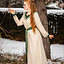 Viking dress Lagertha, natural-green - Celtic Webmerchant